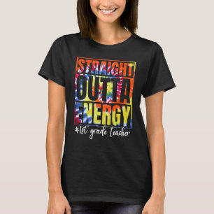 Camiseta Hetero Out Energy Teacher Life no último dia da es