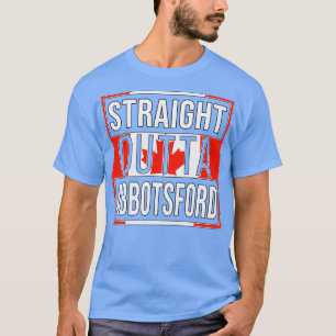 Camiseta Hetero Outta Abbotsford Gift para o Canadense de A