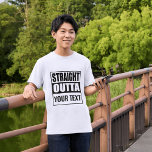 Camiseta HETERO OUTTA - adicione seu texto aqui/crie o próp<br><div class="desc">SAÍDA de HETERO personalizada - adicionar seu texto</div>