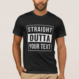 Camiseta HETERO OUTTA - adicione seu texto aqui/crie o seu