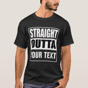 Camiseta HETERO OUTTA - adicione seu texto aqui/crie o seu