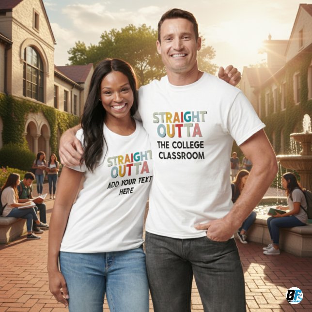 Camiseta HETERO OUTTA - adicione seu texto aqui/crie o seu  (Criador carregado)