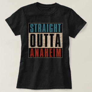 Camiseta Hetero Outta Anaheim California CA