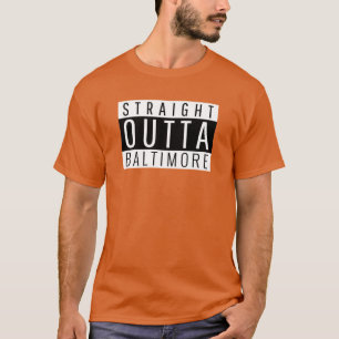 Camiseta Hetero Outta Baltimore Maryland