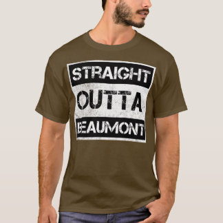 Camiseta Hetero Outta Beaumont Texas Vintage - Vintage - Ve