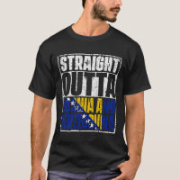 Hetero Outta bosnia e herzegovina Flag