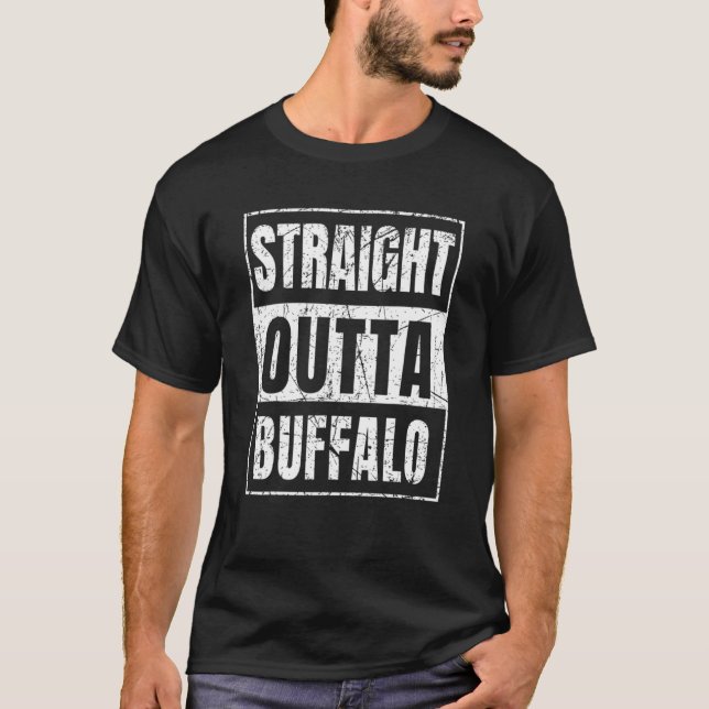 Camiseta Hetero Outta Buffalo - Nova Iorque (Frente)