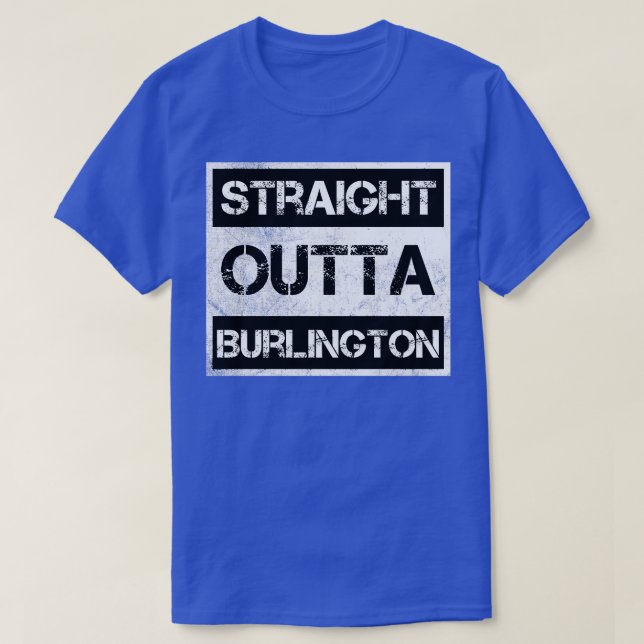 Camiseta Hetero Outta Burlington Vermont Vintage (Frente do Design)