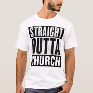 Camiseta HETERO OUTTA CHURCH, T-shirts cristãs