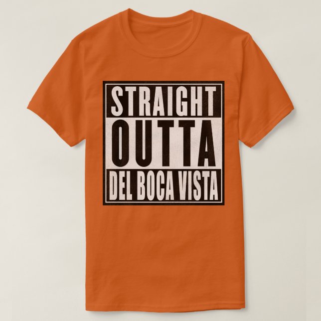 Camiseta Hetero Outta Del Boca Vista (Frente do Design)