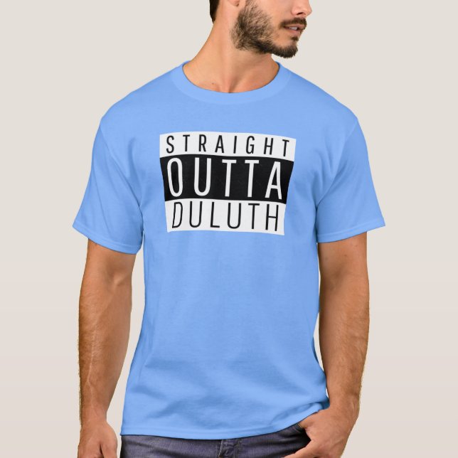 Camiseta Hetero Outta Duluth Minnesota (Frente)