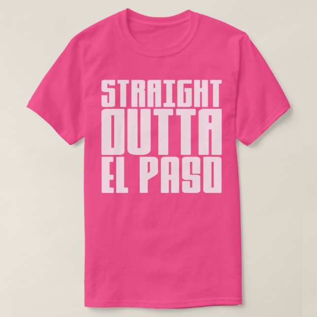 Camiseta Hetero Outta El Paso 1 (Frente do Design)