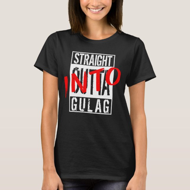 Camiseta Hetero Outta Gulag Warzone Duty Call Gamer (Frente)