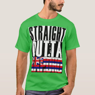 Camiseta Hetero Outta Kapoho Hawaii - Bandeira do Estado do