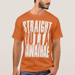 Camiseta Hetero Outta Kawaihae Hawaii White Ink pelo Havaí