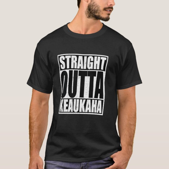 Camiseta Hetero Outta Keaukaha (Frente)
