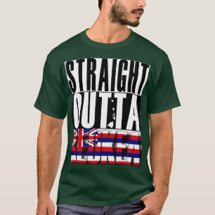Camiseta Hetero Outta Keokea Hawaii - Bandeira do Estado do