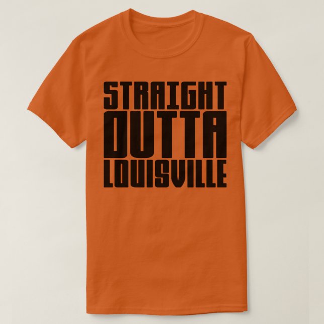 Camiseta Hetero Outta Louisville 1 (Frente do Design)