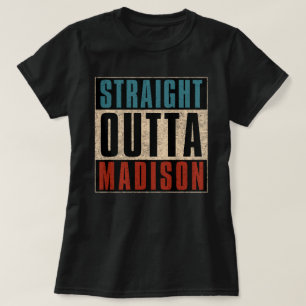 Camiseta Hetero Outta Madison Wisconsin WI