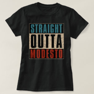 Camiseta Hetero Outta Modesto California CA
