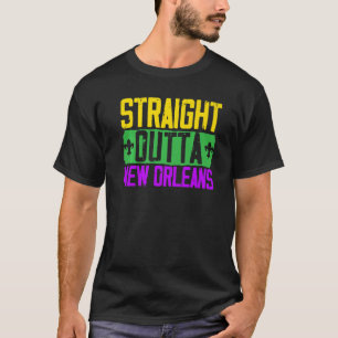 Camiseta Hetero Outta New Orleans Louisiana Mardi Gras Pa