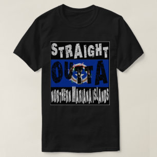 Camiseta Hetero Outta Norte Mariana Islands Meme Tee
