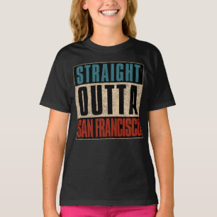 Camiseta Hetero Outta San Francisco California CA EUA