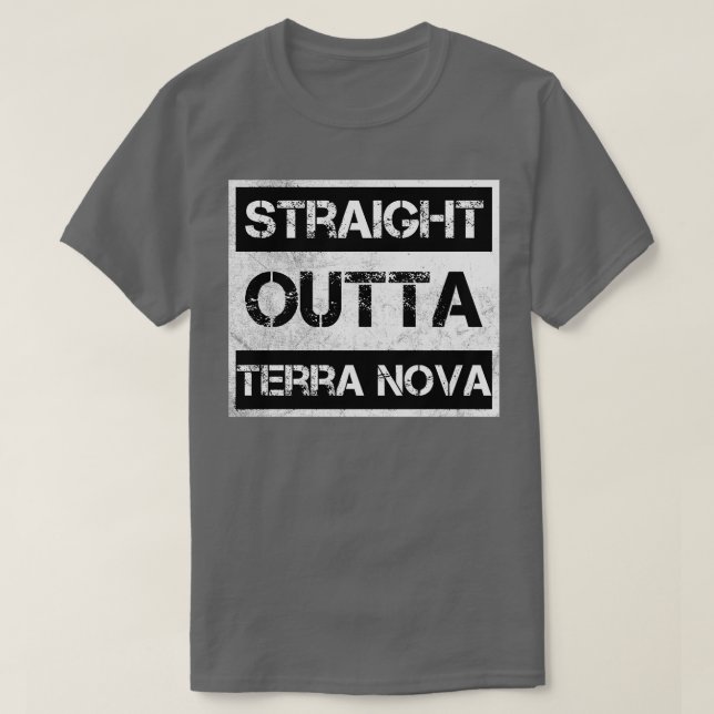 Camiseta Hetero Outta Terra Nova Parque Nacional Canadá Vin (Frente do Design)