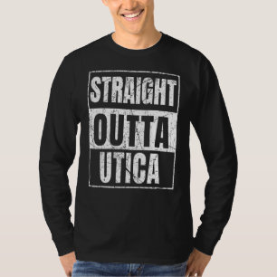 Camiseta Hetero Outta Utica Estado de Nova Iorque