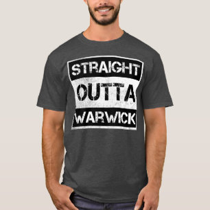 Camiseta Hetero Outta Warwick cidade Rhode Island Vintage D