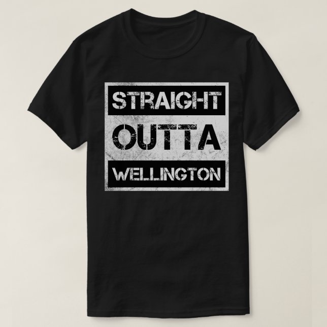 Camiseta Hetero Outta Wellington Aldeia Florida Vintage (Frente do Design)