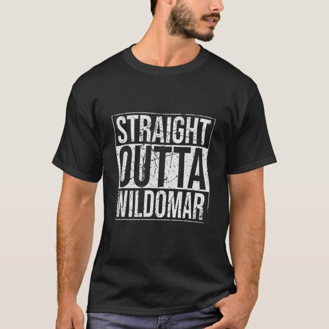 Camiseta Hetero Outta Wildomar Vintage (Frente)