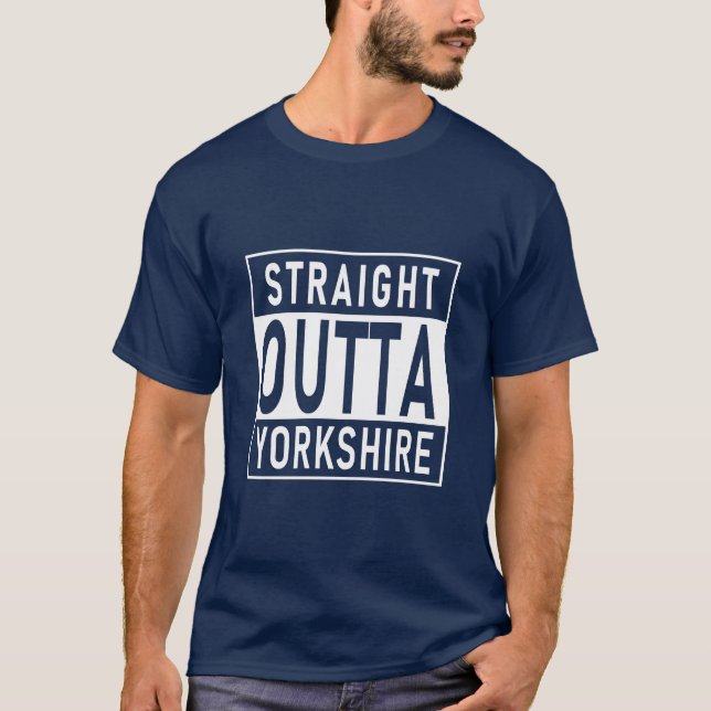 Camiseta Hetero Outta Yorkshire (Frente)