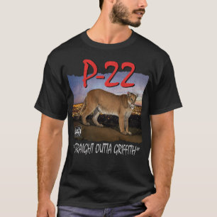 Camiseta Hetero P-22 Outta Griffith (Para Fundo Escuro)