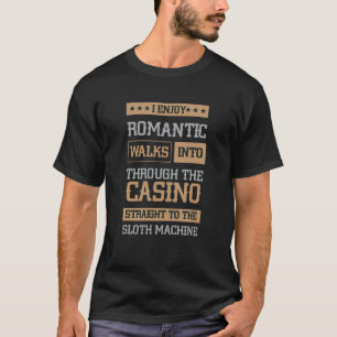 Camiseta Hetero Para A Máquina De Jogo Da Máquina De Slot