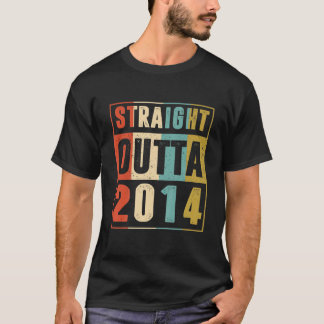Camiseta Hetero Para Crianças Fora De 2014 Vintage Graphic