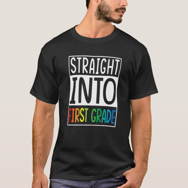 Camiseta Hetero Para Professora Da Série 1rua Bem-Vindo Pri (Frente)