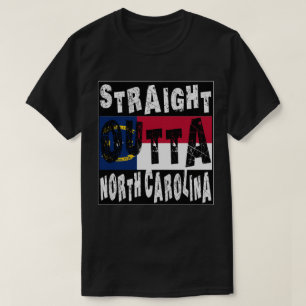 Camiseta Hetero PERSONALIZADO fora da Carolina do Norte Mem