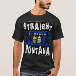 Camiseta HETERO PERSONALIZADO fora de Montana Meme Tee