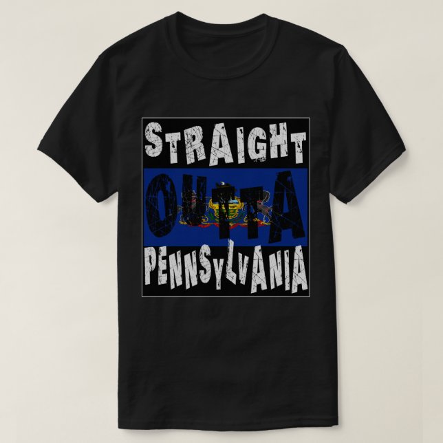 Camiseta HETERO PERSONALIZADO Fora do Membro da Pensilvânia (Frente do Design)