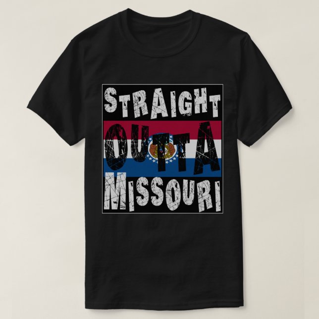 Camiseta HETERO PERSONALIZADO Fora do Meme do Missouri (Frente do Design)