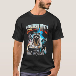 Camiseta Hetero Raccoon Fora Do Lixo, Hip Hop Raccoon