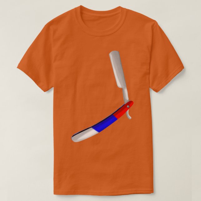 Camiseta Hetero Razor Barber Compro (Frente do Design)