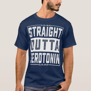 Camiseta Hetero Saída Serotonina Furiosa Psicologia Química