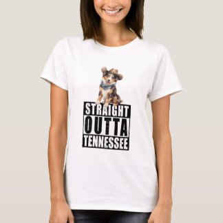 Camiseta Hetero Shepherd Australiano Outta Tennessee