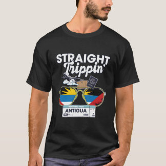 Camiseta Hetero Trippin' Antigua para férias Viagem Trix