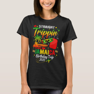 Camiseta Hetero Trippin' Jamaica Vacation 2025 Birthday F