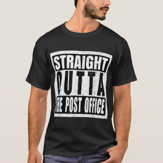 Camiseta HETERO USPS Fora Do Escritório De Posto