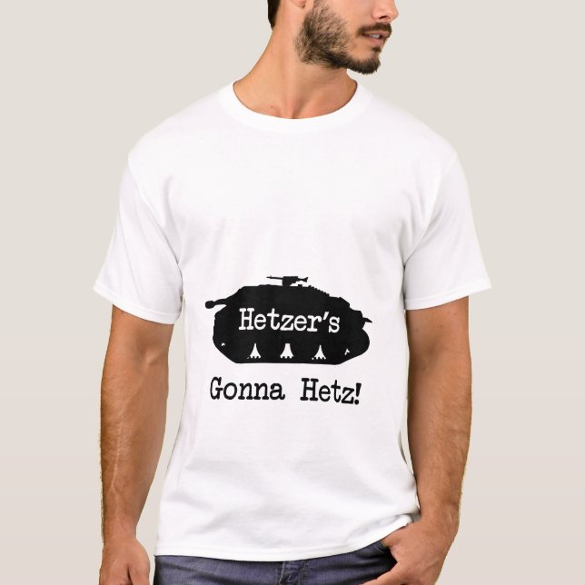 Camiseta Hetzer que vai a Hetz (Frente)