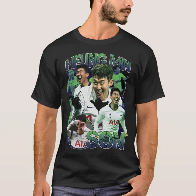 Camiseta Heung Min Son | Futebol de Bootleg Tee | Zazzle Brasil